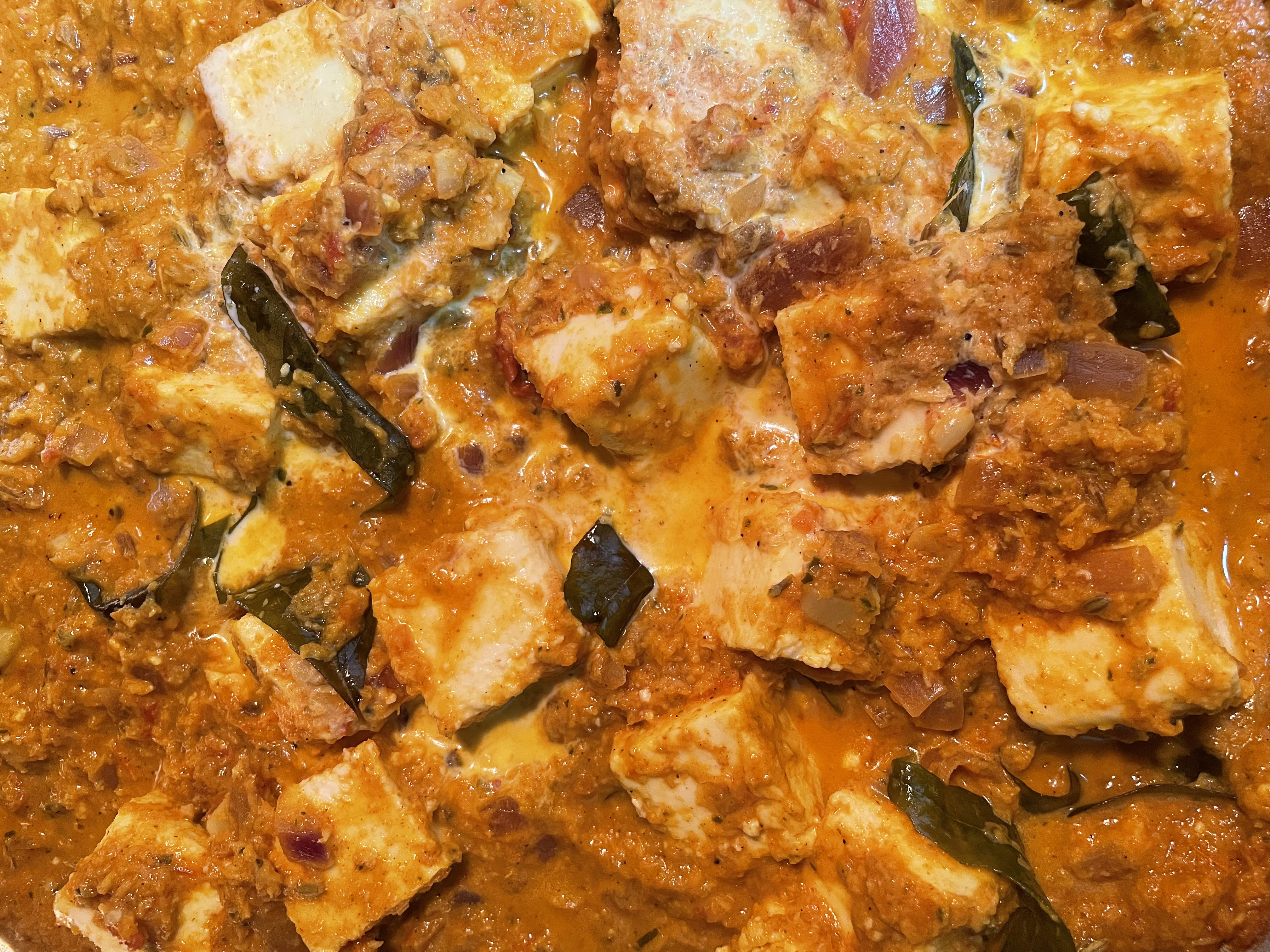 Kerala-Inspired Coconut Paneer